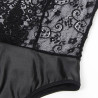 Subblime - 954383 Body Sexy Avec Porte-Jarretelles Noir S/M